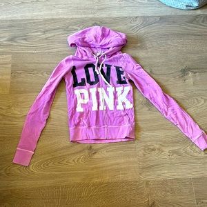 VS PINK zip up hoody 💜